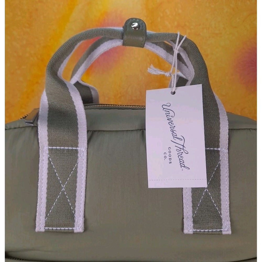 Universal Thread Olive Green Square‎ Backpack Tot… - image 3